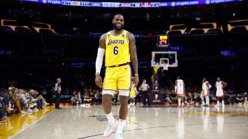LeBron James, estrella de los Lakers.