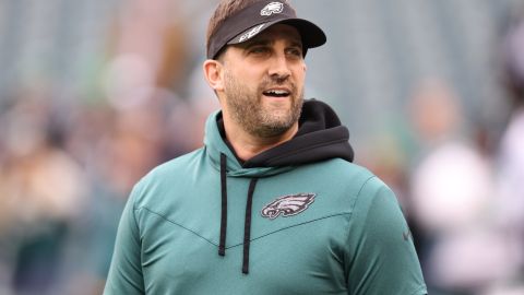 Nick Sirianni, coach de los Philadelphia Eagles.