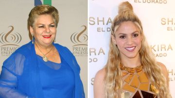 Paquita la del Barrio estaría dispuesta a cantar a dueto con Shakira.