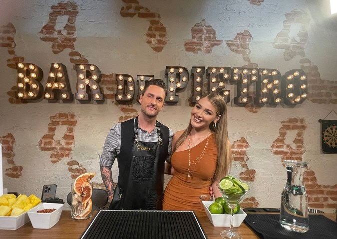 Pietro y Migbelis Castellanos.