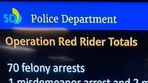Resultados de la operación Red Rider