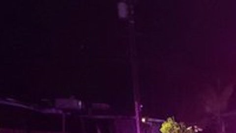 Trágico amanecer en Tulare tras un tiroteo en una residencia de una comunidad mayormente latina. (Cortesía Departamento del Sheriff de Los Ángeles)