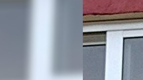 Ventana rota por disparo