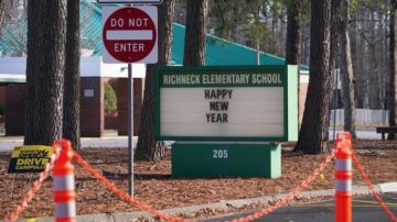 La escuela primaria en Virginia, donde un niño de seis años le disparó a una maestra.