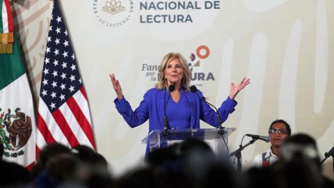 Jill Biden y Beatriz Gutiérrez Müller encabezan en México evento cultural “Fandango por la Lectura"