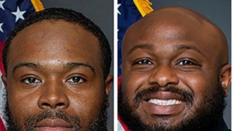 De izq a der: Demetrius Haley, Desmond Mills, Jr, Emmitt Martin III, Justin Smith y Tadarrius Bean