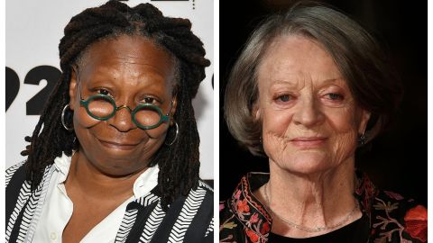 Whoopi Goldberg y Maggie Smith