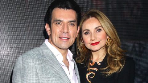 Elizabeth Álvarez deja en el pasado supuesta infidelidad de Jorge Salinas.