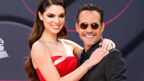 Marc Anthony y Nadia Ferreira hablan de su bebé | Mezcalent.