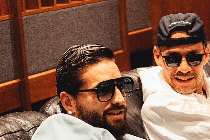 Maluma y Marc Anthony otra vez juntos en estudio