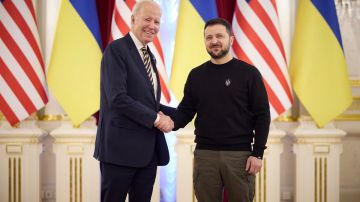 Joe Biden realiza visita sorpresa a Ucrania y se reúne con Volodimir Zelenski en Kiev