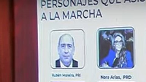 AMLO exhibe a sus opositores que se manifestaron en contra del “plan B” para reformar al INE