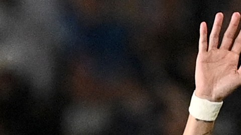 Ángel Di María el día de su despedida del PSG.