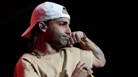 Arcangel, cantante puertorriqueño de género urbano, en el Calibash 2017.