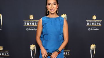 Diana Flores en la 12ª edición anual de la NFL Honors.