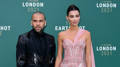 Dani Alves y Joana Sanz asisten al Premio Earthshot 2021.