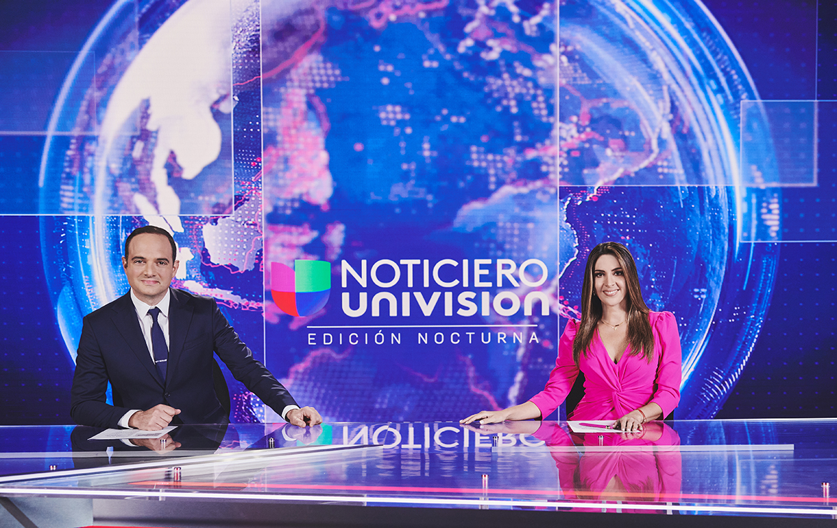 Maity Interiano presentadora de Noticiero Univision 'Edición Nocturna'