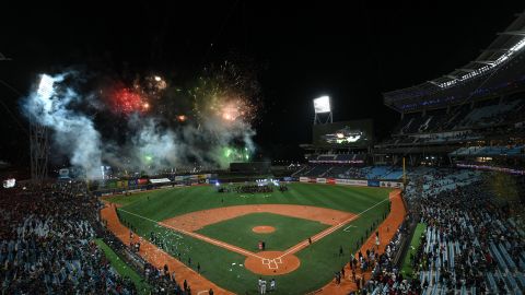 Estadio Monumental Simón Bolívar de Caracas, sede de la Serie del Caribe.