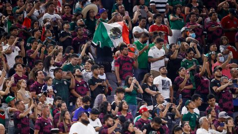 Fanáticos de la Selección Mexicana.