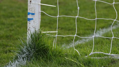 Foto referencial portería de fútbol.