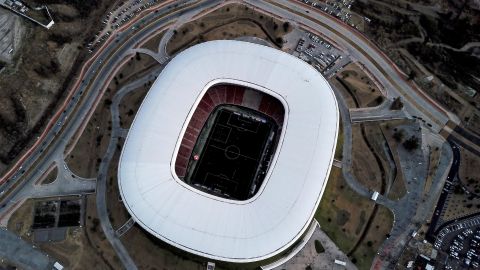 Estadio Akron desde las alturas.