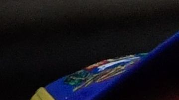 Aficionados venezolanos animan a su equipo durante el partido de béisbol de la Serie del Caribe entre Venezuela y Puerto Rico.