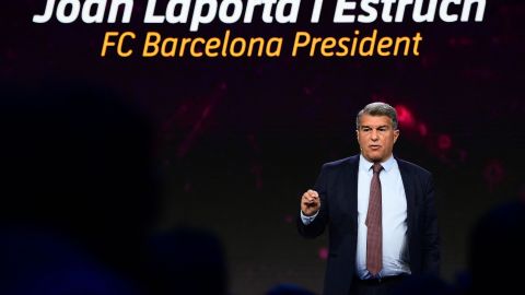 Joan Laporta, presidente del FC Barcelona.