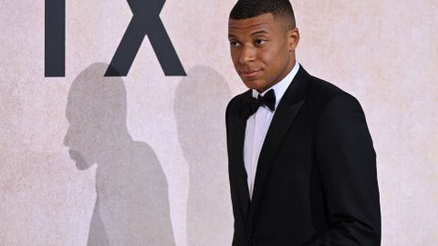 Kylian Mbappe en la gala anual de Cannes.