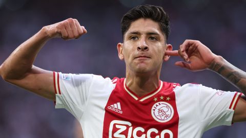 Edson Álvarez, mediocampista mexicano del Ajax de Amsterdam.