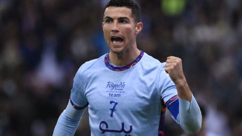 Cristiano Ronaldo con el Al Nassr de Arabia Saudita.