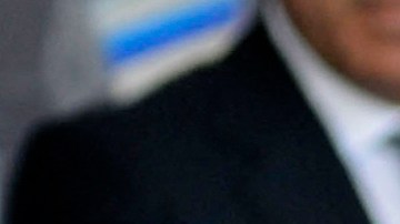 Mexican Federal Police director Genaro Garcia Luna is seen during a ceremony to celebrate National Police Day in Mexico City on June 2, 2012. - Mexico is on tenterhooks awaiting fresh revelations from the US trial of former security chief Genaro Garcia Luna, accused of receiving vast sums of money to allow the notorious Sinaloa cartel to smuggle cocaine. (Photo by ALFREDO ESTRELLA / AFP) (Photo by ALFREDO ESTRELLA/AFP via Getty Images)