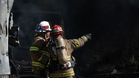 Incendio en México