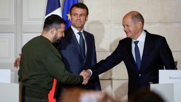 Zelenski llega a París para su reunión con Macron y Scholz