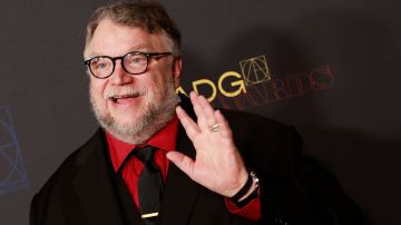 Mexican director Guillermo del Toro arrives for the 27th annual Art Directors Guild Awards at the InterContinental Los Angeles Downtown hotel in Los Angeles, California, on February 18, 2023. - The ADG awards honor excellence in production design for theatrical motion pictures, television, commercials, animated features, and music videos. (Photo by Michael Tran / AFP) (Photo by MICHAEL TRAN/AFP via Getty Images)