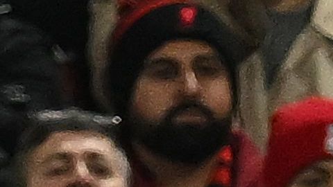 Jugadores del Real Madrid celebrando en Anfield.