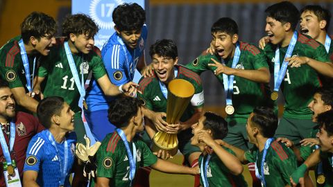 México venció 3-1 a EE.UU. en la final del Premundial Sub-17 de Concacaf.