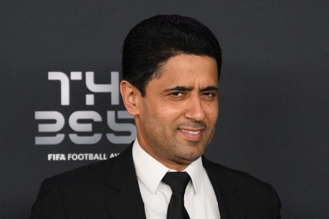 Presidente del PSG Nasser Al-Khelaifi.