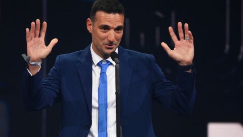 Lionel Scaloni suma tres títulos con Argentina.