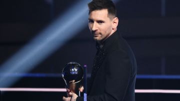 Messi ganó el premio The Best.