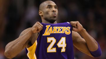 Kobe Bryant con LA Lakers en 2012.