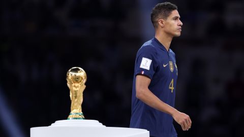 Varane jugópor 10 años con la selección de Francia.