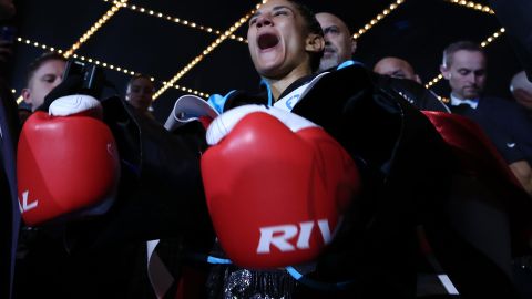 Amanda Serrano, boxeadora puertorriqueña.