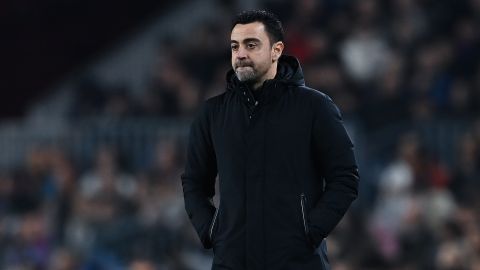 Xavi Hernández, entrenador del FC Barcelona.