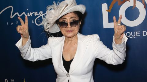 LAS VEGAS, NV - JULY 14: Artist/singer Yoko Ono attends the 10th anniversary celebration of "The Beatles LOVE by Cirque du Soleil" at The Mirage Hotel & Casino on July 14, 2016 in Las Vegas, Nevada. (Photo by Gabe Ginsberg/Getty Images)