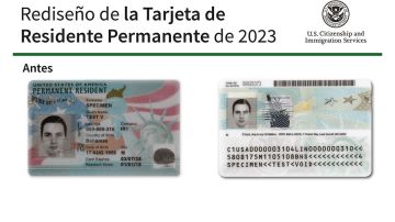 Conoce los cambios del nuevo diseño de la Green Card 2023
