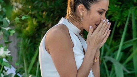 Maity Interiano recibe propuesta de matrimonio