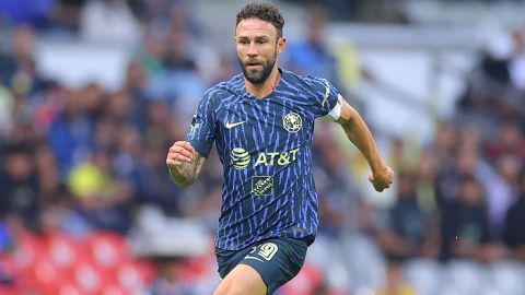 Miguel Layún, defensor derecho de las Águilas del América.