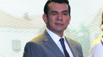 Jorge Salinas en el estreno de la telenovela 'Perdona Nuestros Pecados' en México.