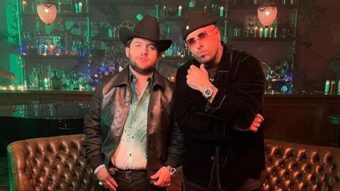 Luis R. Conriquez y Nicky Jam.