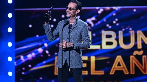 Marc Anthony ganó en la categoría Álbum del Año Tropical en el Premio Lo Nuestro 2023.